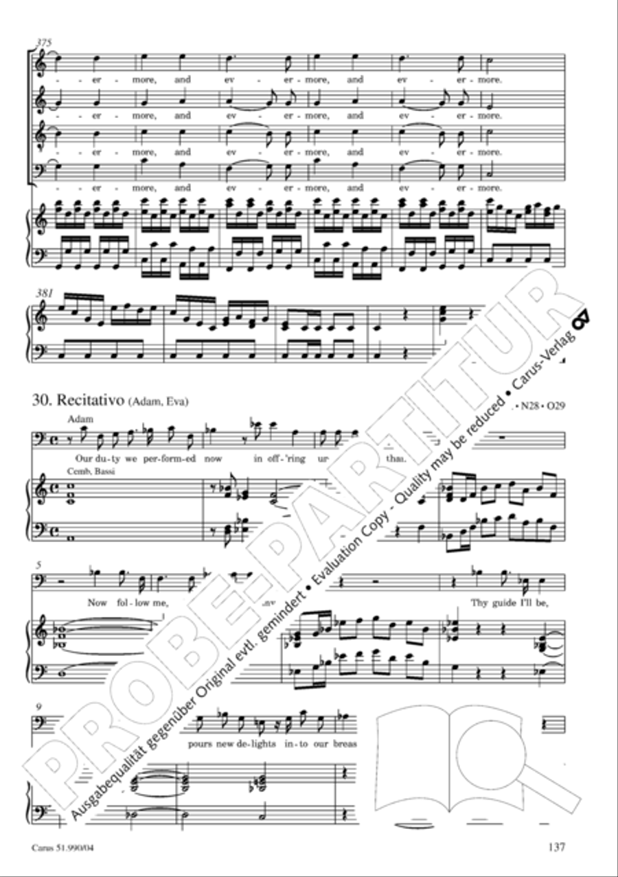 The Creation 4-Part scores gallery preview page 138