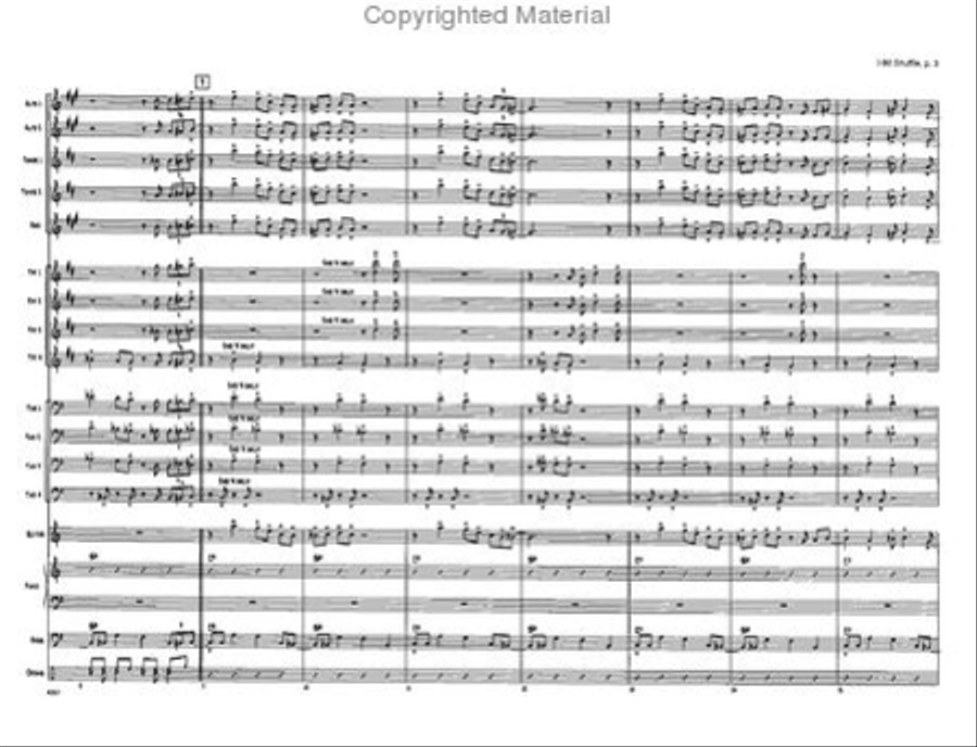 I-80 Shuffle Jazz Ensemble scores gallery preview page 3