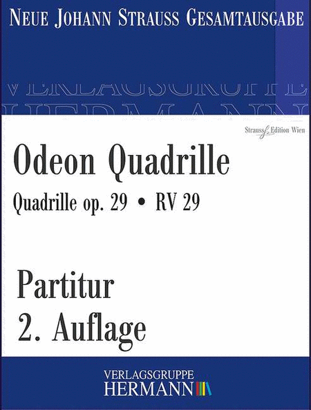 Odeon Quadrille op. 29 RV 29