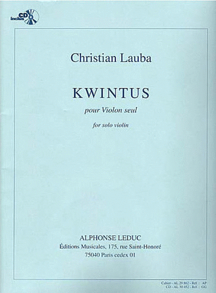 Kwintus (livre Avec Cd Al30452)
