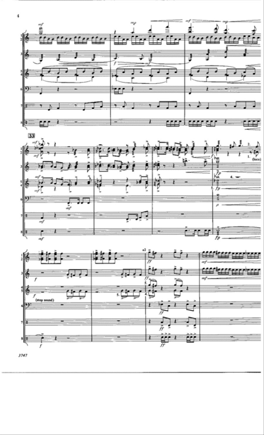 Proclamation Percussion Ensemble scores gallery preview page 5