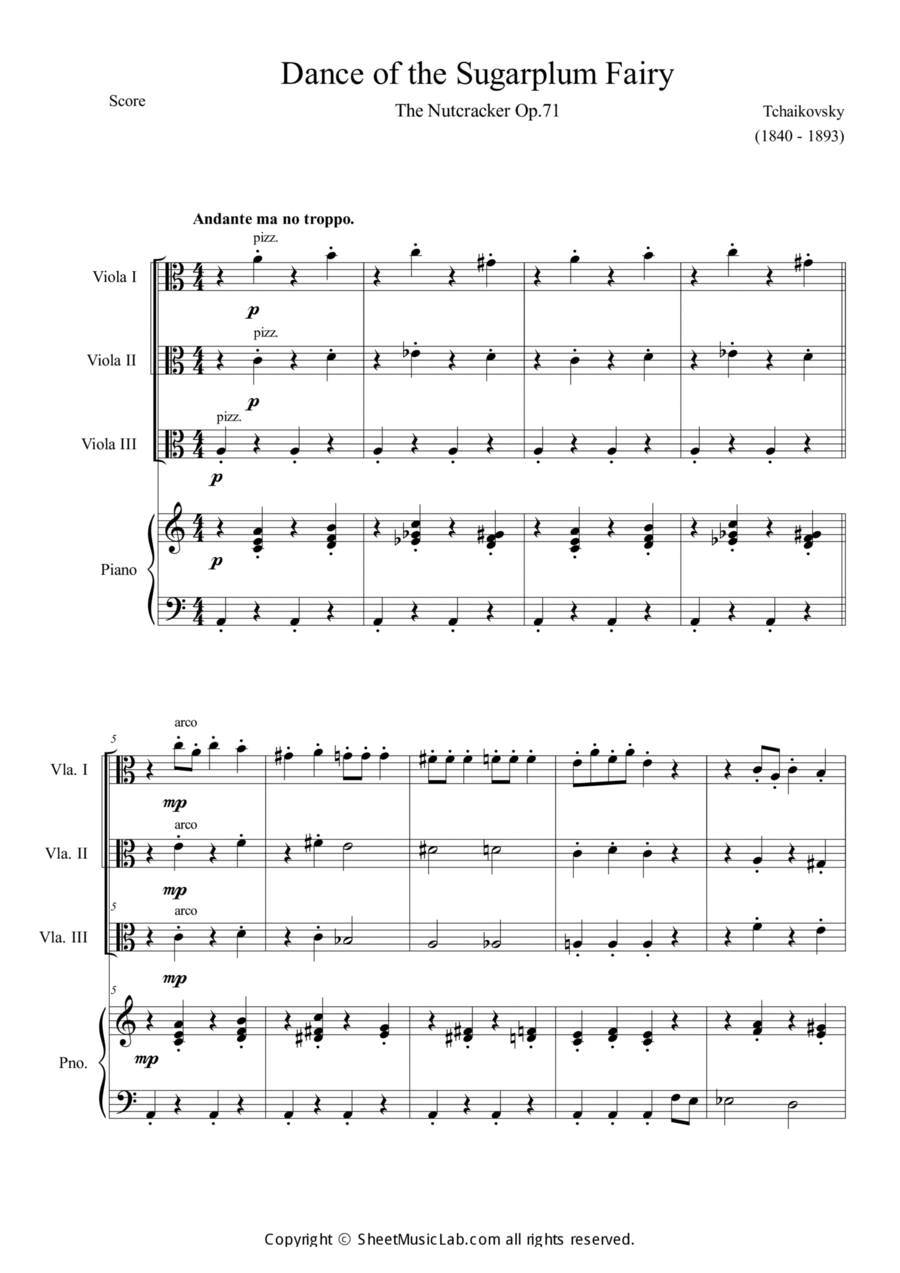 Nutcracker Op.71a - Dance Of The Sugarplum Fairy image number null