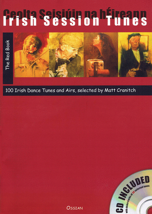 Book cover for Irish Session Tunes – The Red Book