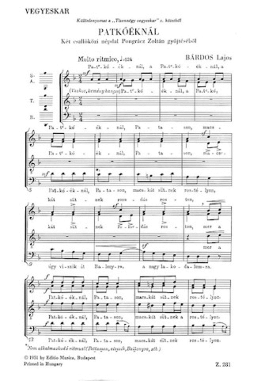 PatkÓknÁl PatkÓknÁl A Cappella scores gallery preview page 1