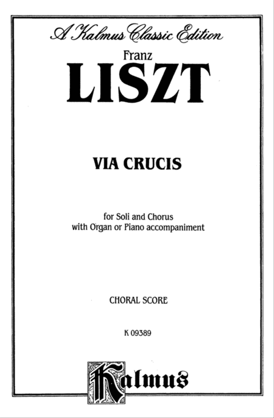 Via Crucis (The 14 Stations of the Cross) 4-Part scores gallery preview page 2