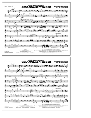 Getaway/September (arr. Paul Murtha) - 2nd Bb Trumpet