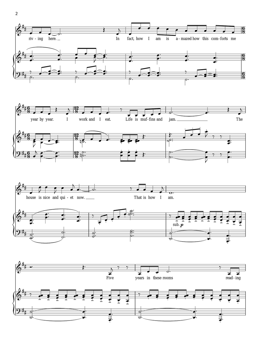 How I Am Voice scores gallery preview page 2