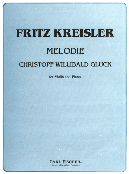 Christopf Willibald Gluck: Melodie