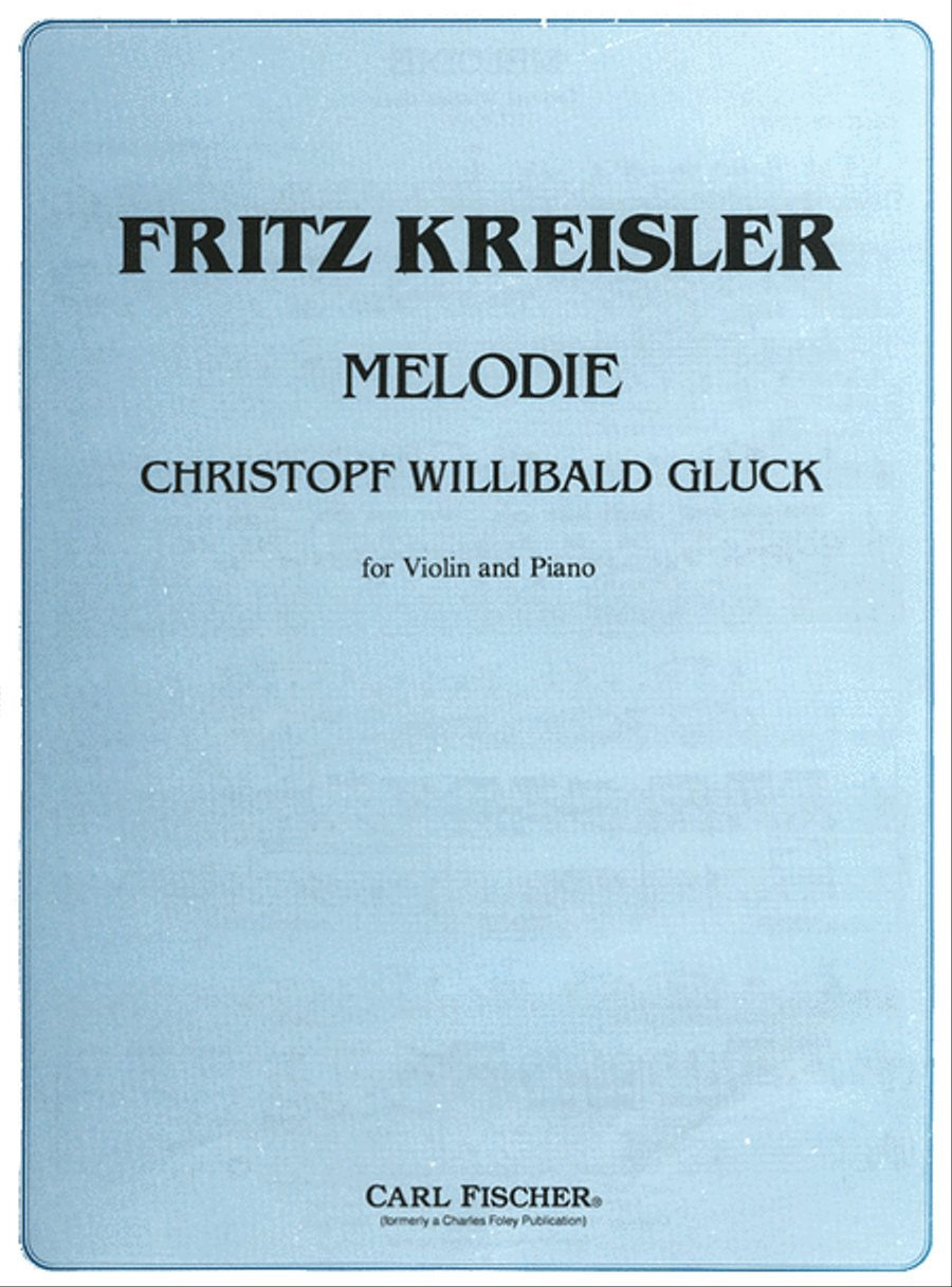 Melodie Violin Solo scores gallery preview page 1