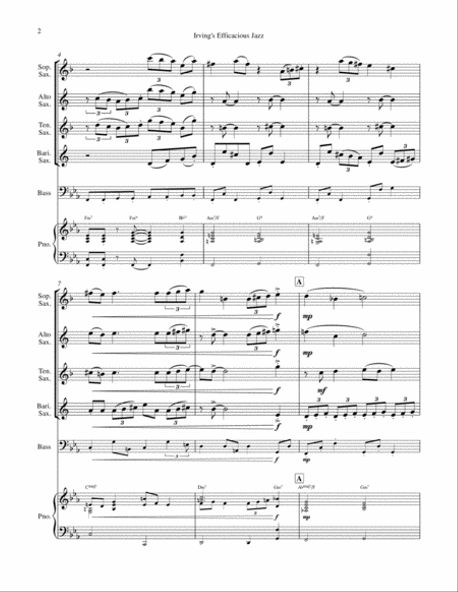 Saxophone Quartet - 