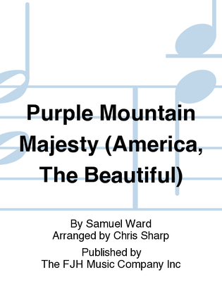 Book cover for Purple Mountain Majesty