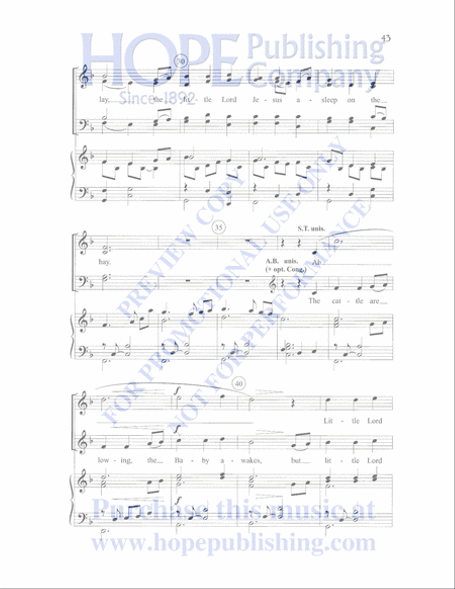 By Heaven's Light Choir scores gallery preview page 44