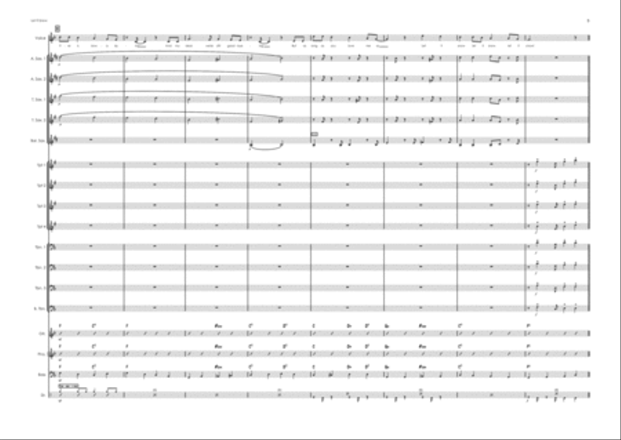 Let It Snow! Let It Snow! Let It Snow! Jazz Ensemble scores gallery preview page 5