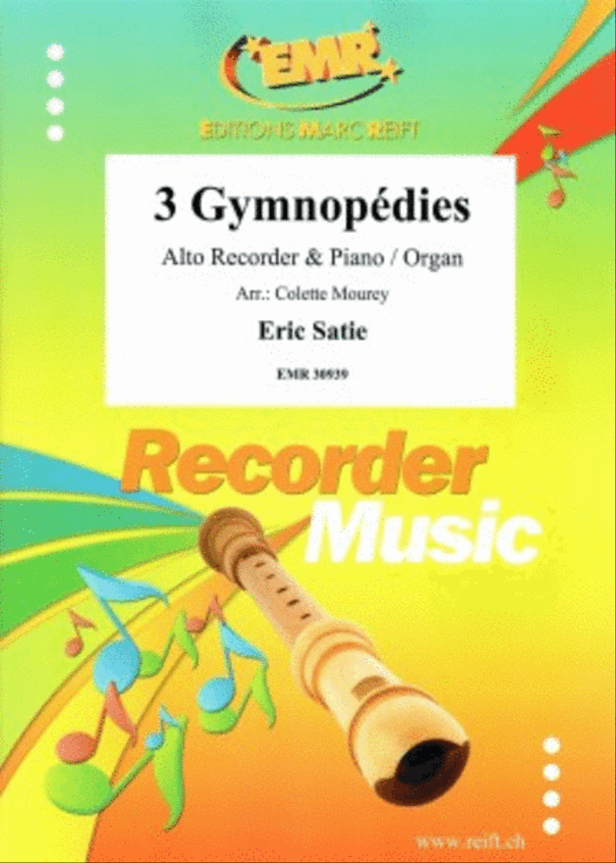 3 Gymnopedies 3 Gymnopedies Alto Recorder scores gallery preview page 1