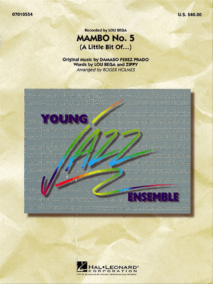Mambo No. 5 Jazz Ensemble scores gallery preview page 1