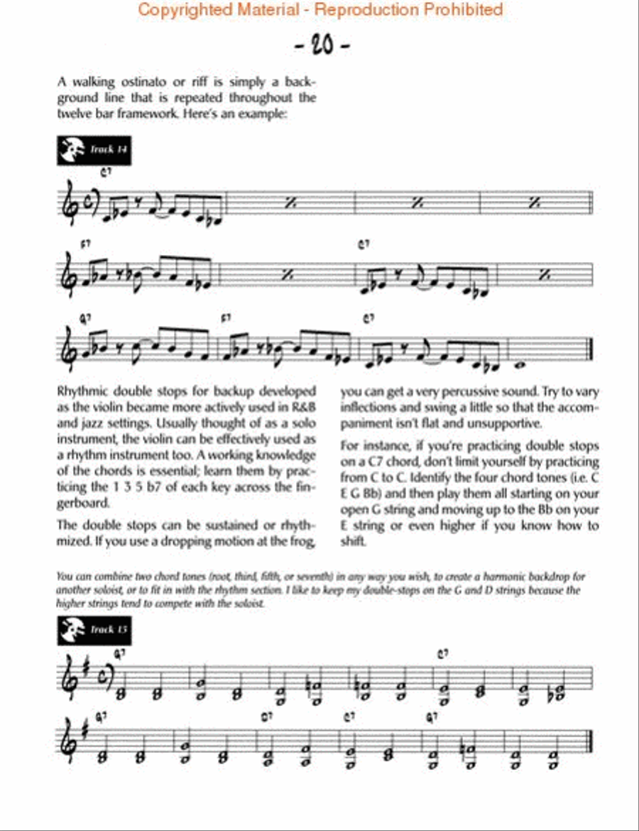 Rockin' Out with Blues Fiddle Violin scores gallery preview page 3