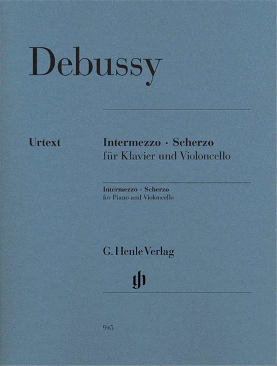 Intermezzo and Scherzo Piano Accompaniment scores gallery preview page 1
