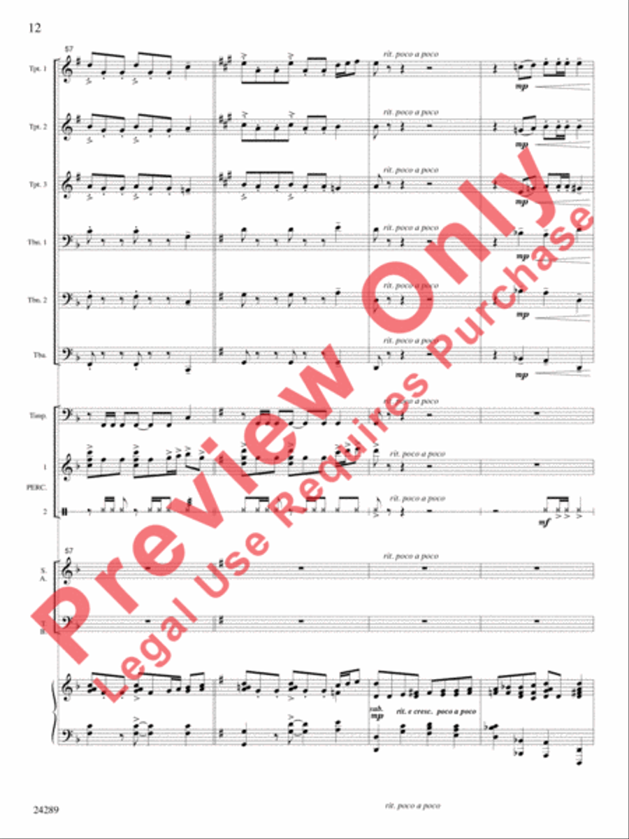 O Come, Let Us Adore Him O Come, Let Us Adore Him Choir scores gallery preview page 13