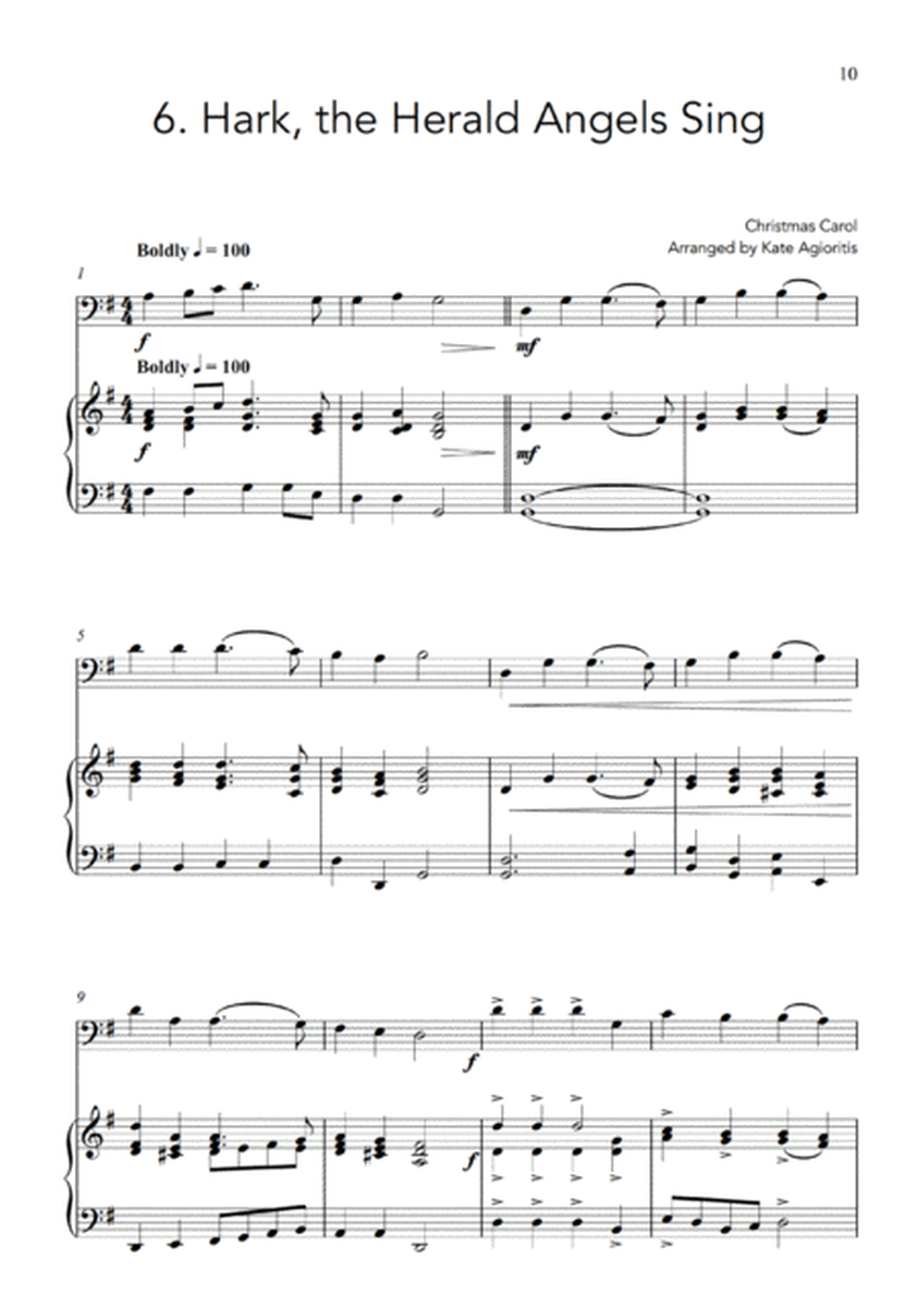 Fifteen Traditional Carols for 'Cello and Piano image number null