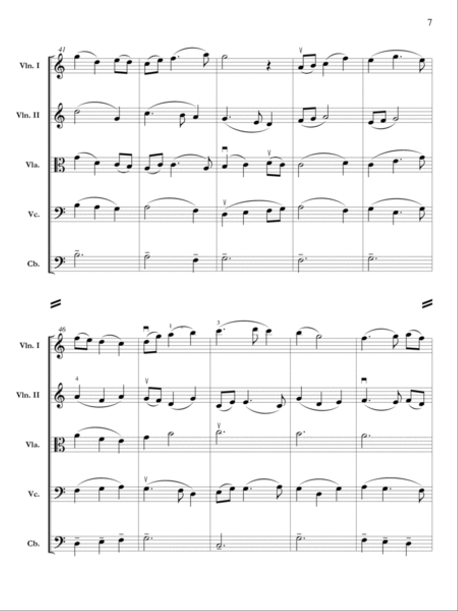 Fogland Beach Blues Orchestra scores gallery preview page 7