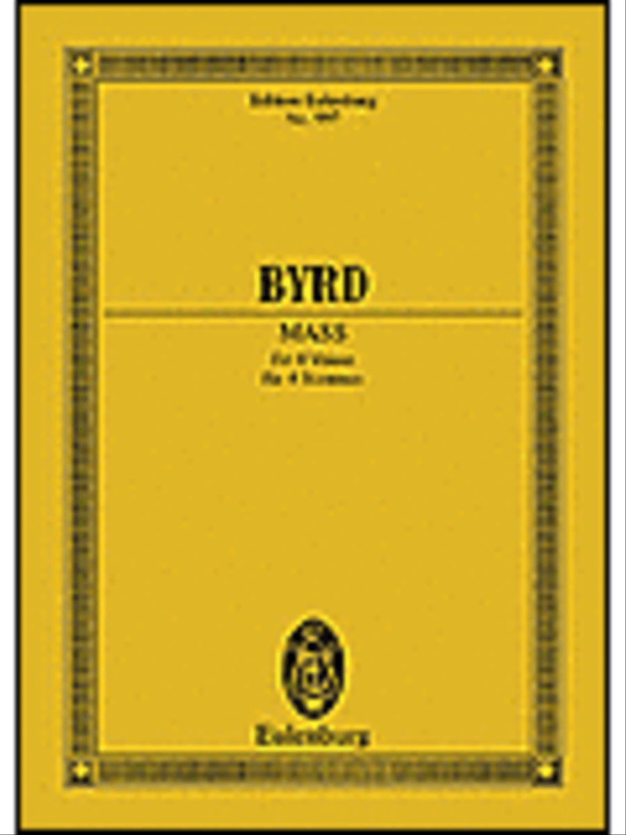 Mass in F Minor 4-Part scores gallery preview page 1