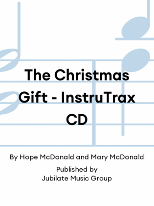 Book cover for The Christmas Gift - InstruTrax CD