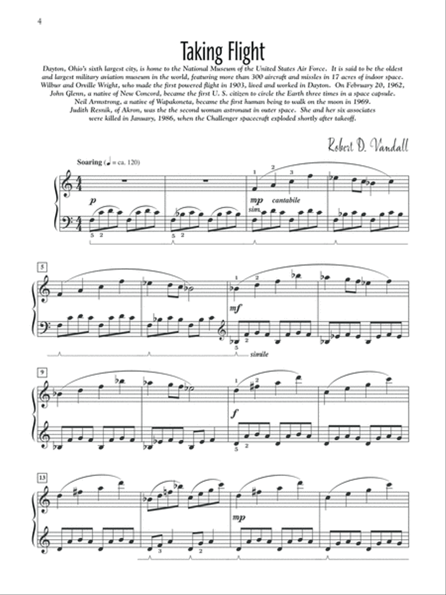 Ohio Skylines Piano Solo scores gallery preview page 3
