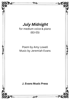 Book cover for July Midnight