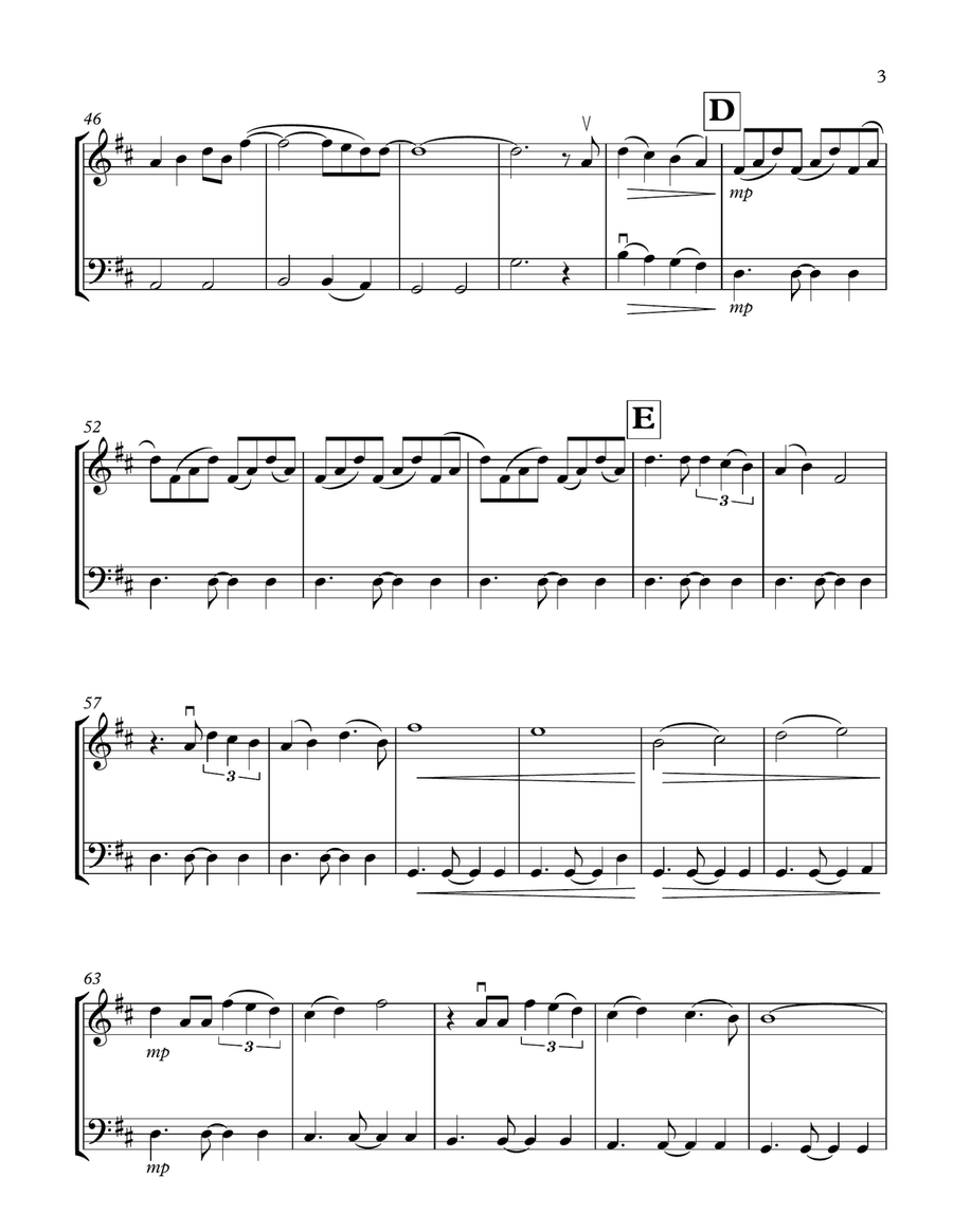 Turning Page String Duet scores gallery preview page 3