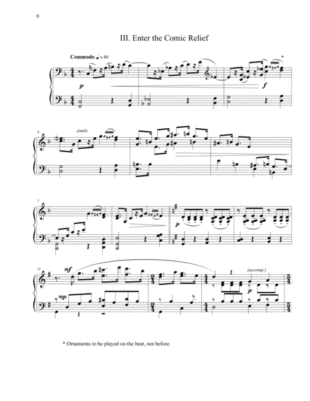 Music for a Generic Shakespeare Comedy (Suite for Piano) image number null