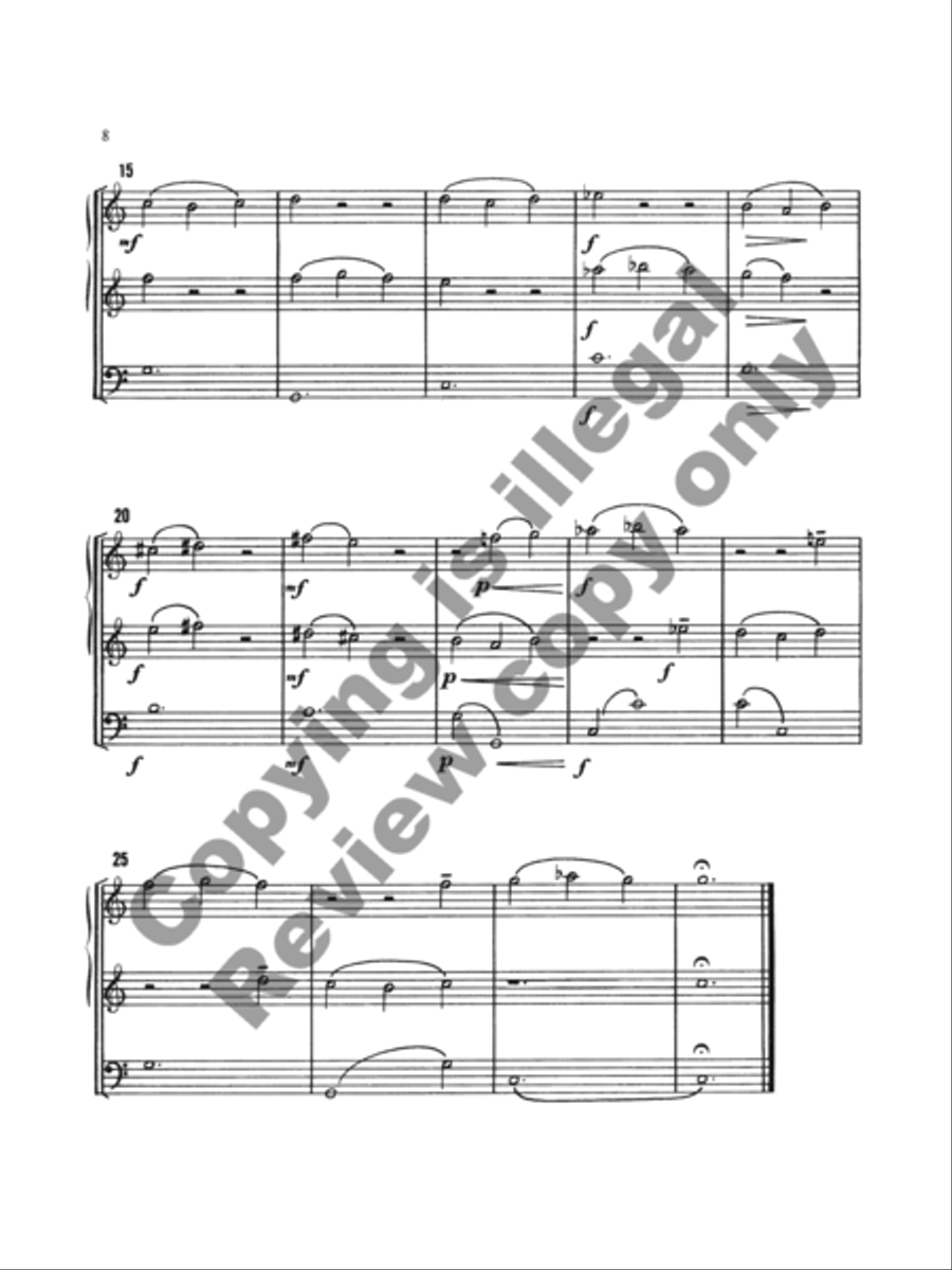 Suite for Diverse High and Low Instruments Bassoon scores gallery preview page 21