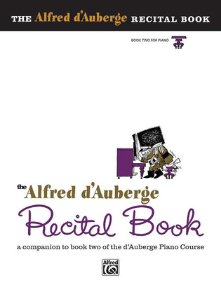 Book cover for Alfred d'Auberge Piano Course Recital Book, Book 2