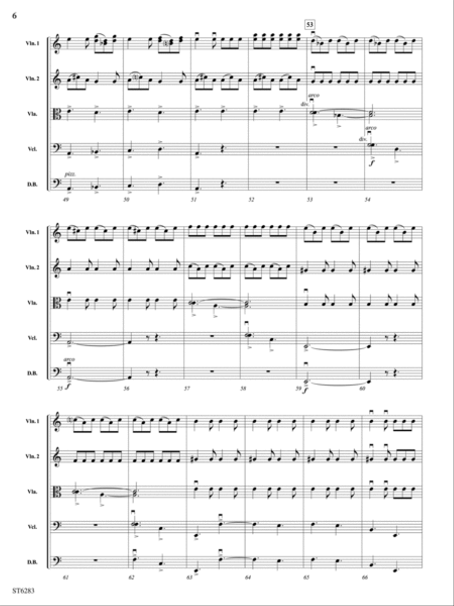 Orion and the Scorpion: Score String Orchestra scores gallery preview page 6