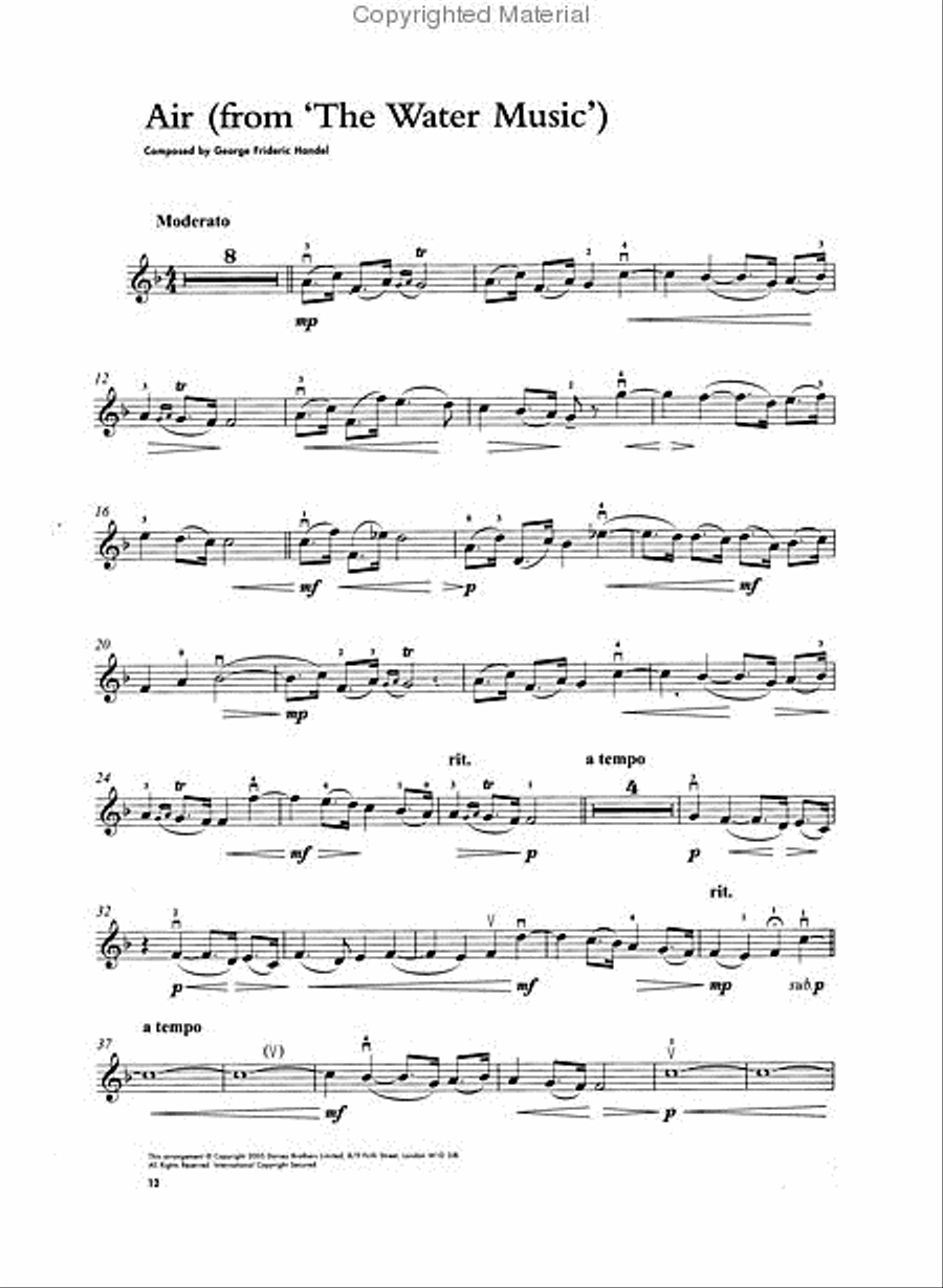 Classical Favorites Violin Solo scores gallery preview page 3