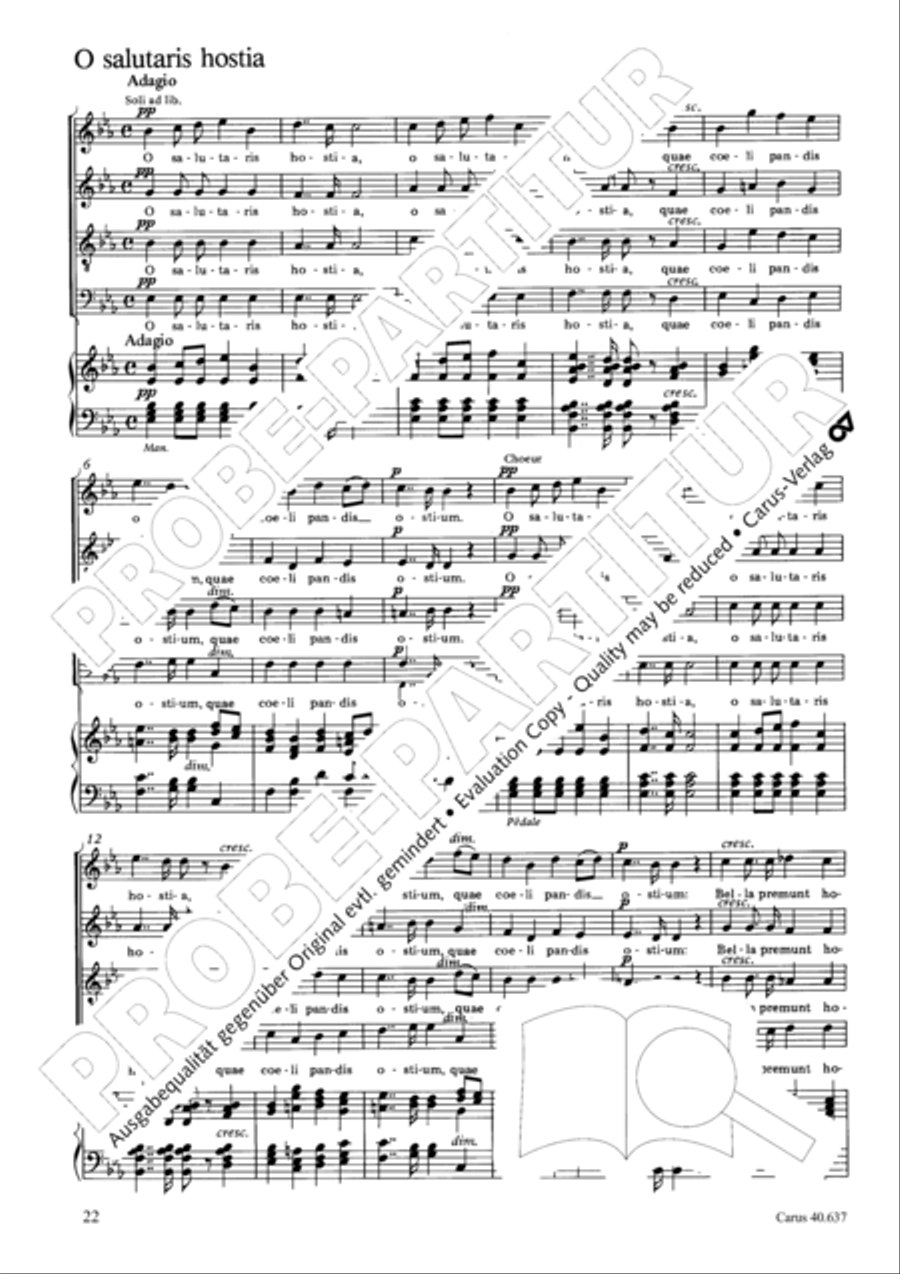 Messe breve no. 6 aux cathedrales 4-Part scores gallery preview page 27