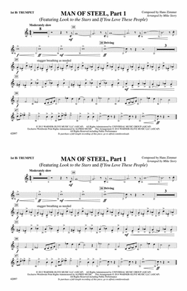Man of Steel, Part 1: 1st B-flat Trumpet