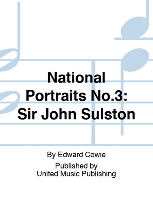 National Portraits No.3: Sir John Sulston