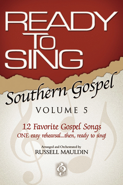 Ready To Sing Southern Gospel, Vol. 5 (Split Track Accompaniment CD) image number null