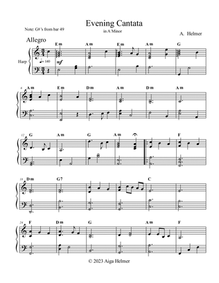 Evening Cantata in A minor