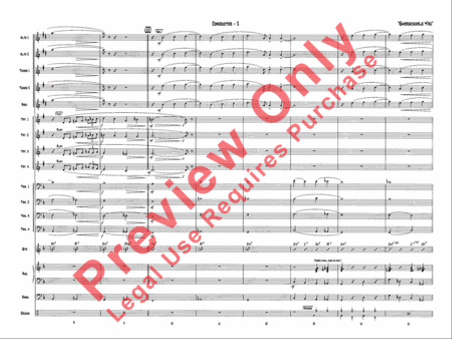 Embraceable You Jazz Ensemble scores gallery preview page 5