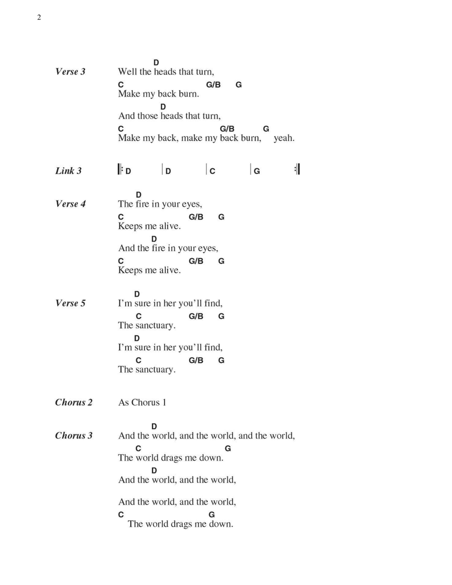 She Sells Sanctuary She Sells Sanctuary Acoustic Guitar scores gallery preview page 2