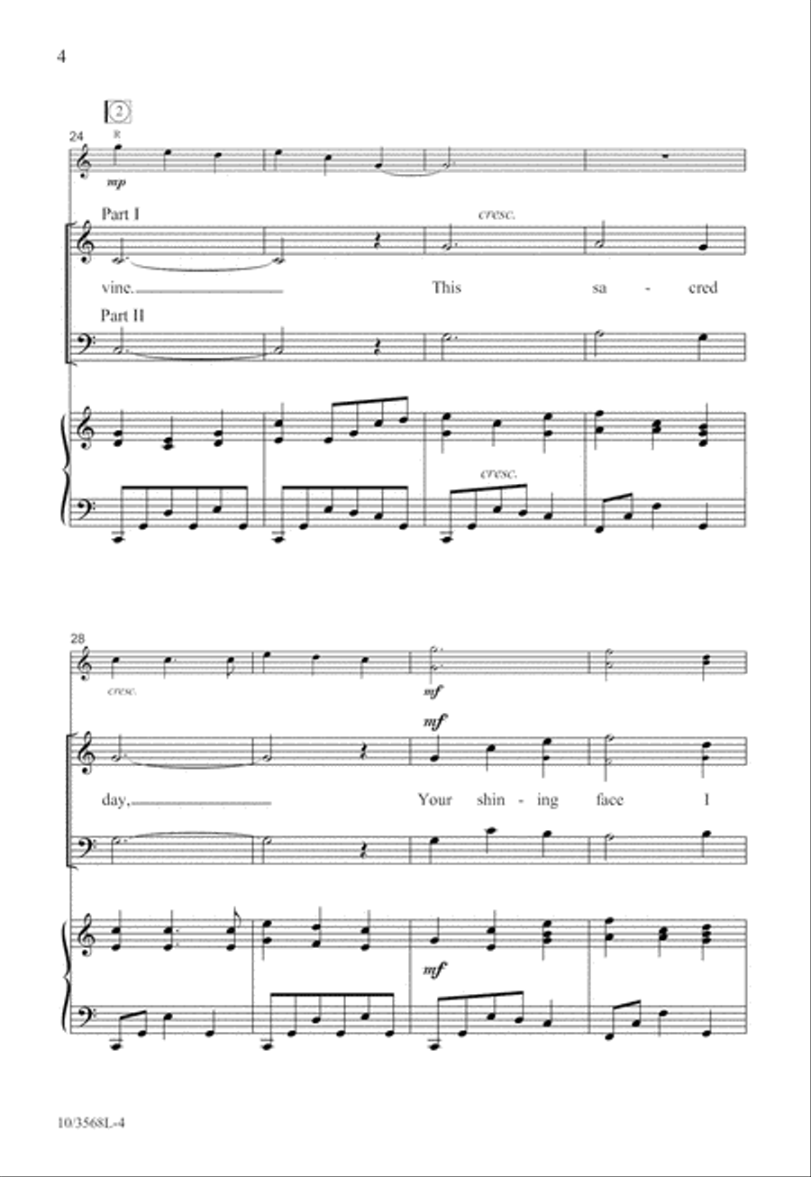 Communion Canon 3-Part scores gallery preview page 5