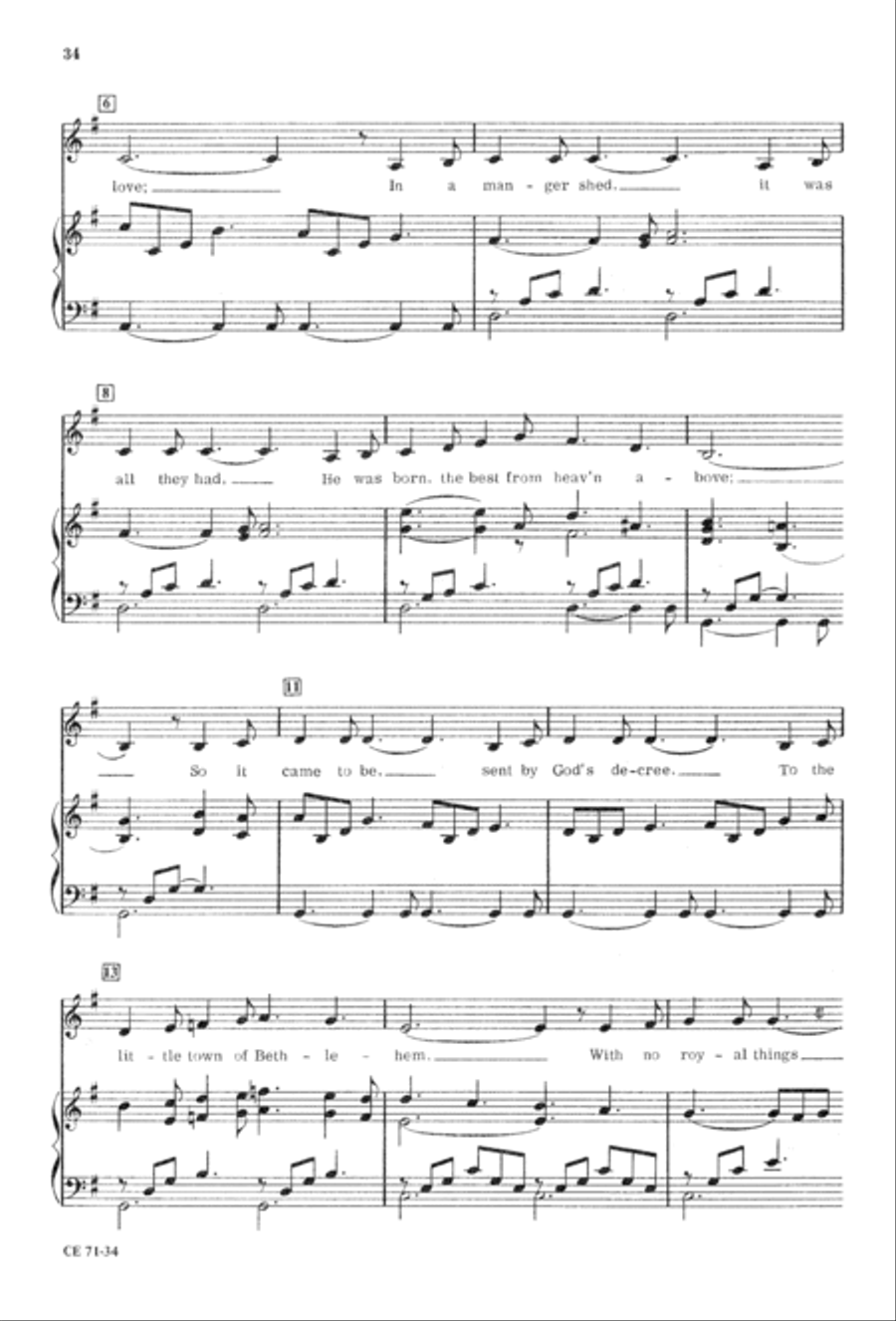 Redeeming Love 4-Part scores gallery preview page 36