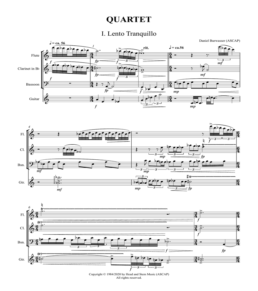 Quartet image number null