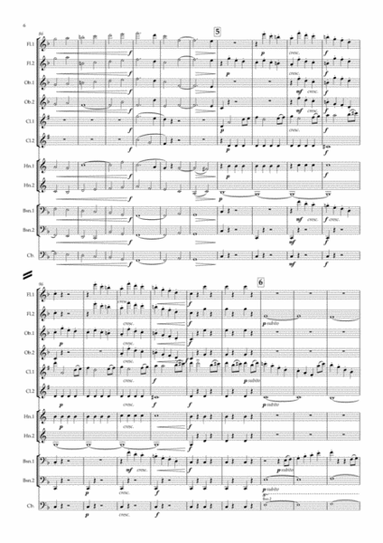 Fauré: Masques et Bergamasques Suite Op.112 - symphonic wind image number null