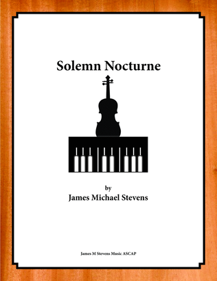 Solemn Nocturne - Violin & Piano