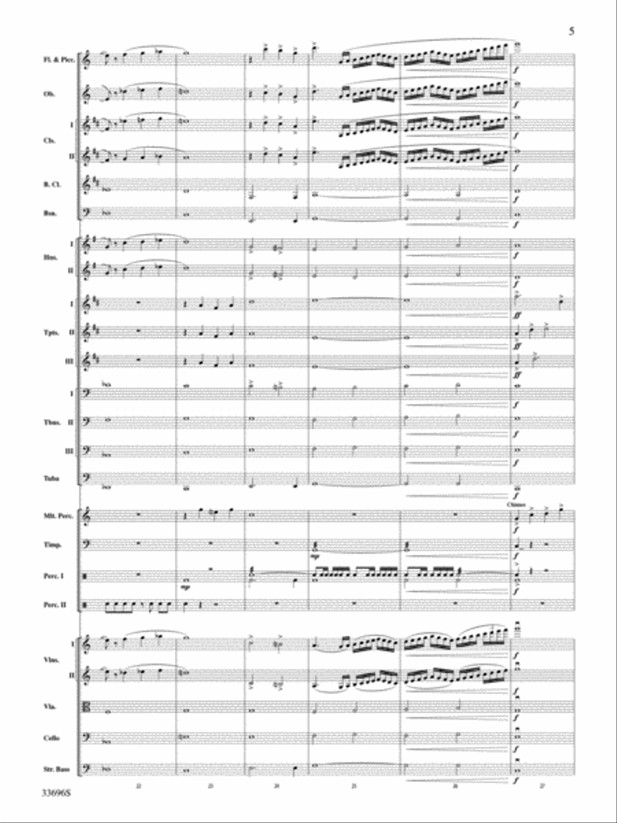 Sound Innovations Fanfare Full Orchestra scores gallery preview page 5