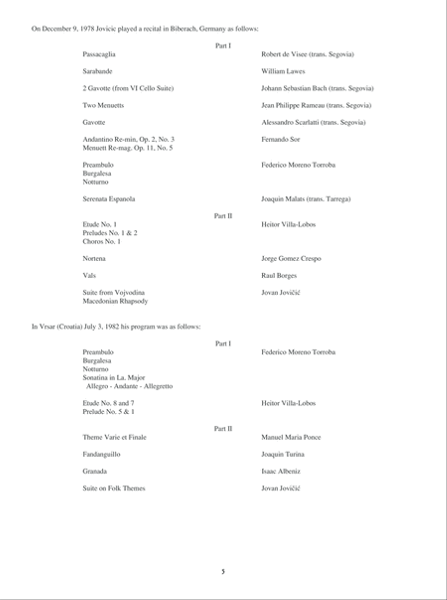 The Jovicic Collection The Jovicic Collection Acoustic Guitar scores gallery preview page 6