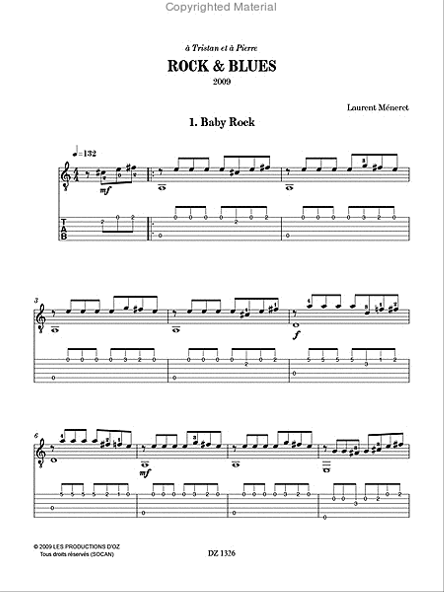 Rock & Blues Electric Guitar scores gallery preview page 2