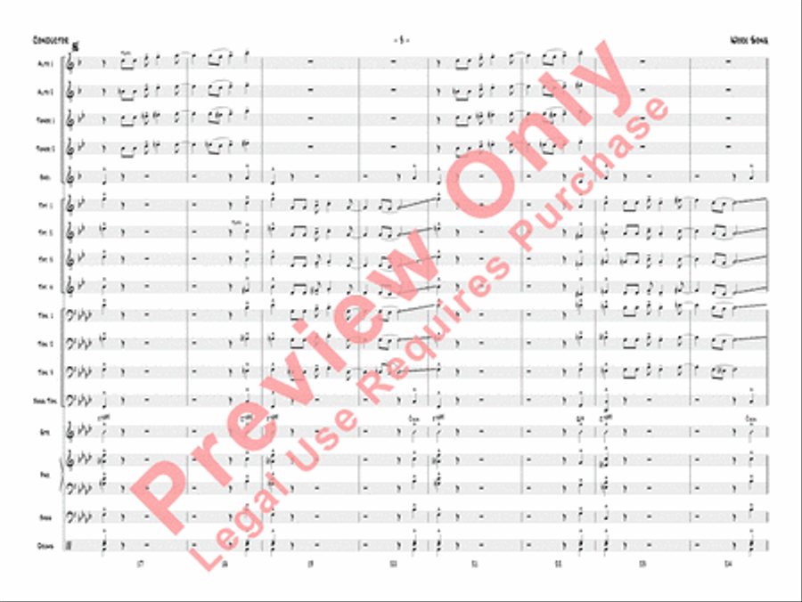 Work Song Jazz Ensemble scores gallery preview page 6